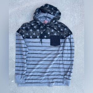 American Rag Drawstring Hoodie Pullover LARGE